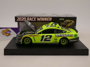 Preview: Lionel Racing W122023MNRBJ # Ford NASCAR 2020 " Ryan Blaney - Menards Talladega Win " 1:24