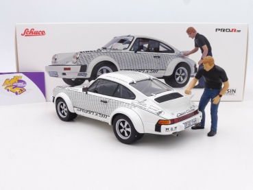 Schuco Porsche 911 Röhrl X911, Modellauto, Maßstab 1