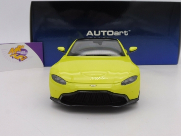 AUTOart 70279 # Aston Martin Vantage Coupe Baujahr 2019 " Lime Essence " 1:18