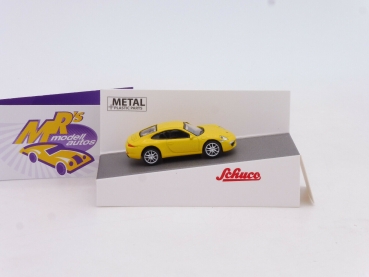 Preview: Schuco 26599 # Porsche 911 Carrera S Coupe (992) Baujahr 2019 " speedgelb " 1:87