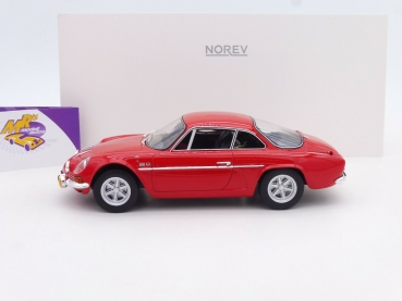 Preview: Norev 185304 # Alpine A110 1600S Coupe Baujahr 1969 " rot " 1:18