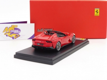 Preview: Look Smart LS516K # Ferrari 812 GTS Baujahr 2019 " rosso corsa /weiß-gelb " 1:43