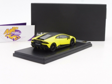 Preview: Look Smart LS498FCC # Lamborghini Huracan Evo Fluo Capsule Baujahr 2020 " mattgelb " 1:43