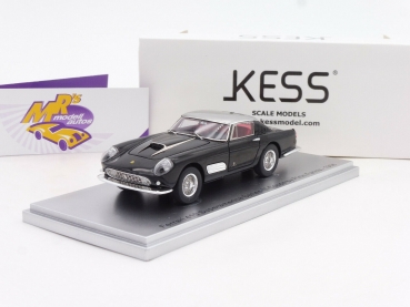 Kess KE43056131 # Ferrari 410 Superamerica Series III Coupe Baujahr 1958 " schwarz-silber " 1:43