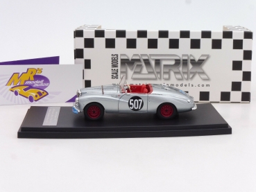 Preview: Matrix 41807-021 # Sunbeam Alpine No.507 Rallye des Alpes 1953 " Moss-Cutts " 1:43