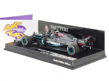 Preview: Minichamps 410200177 # MB AMG No.77 F1 Winner Austrian GP 2020 " Valteri Bottas " 1:43