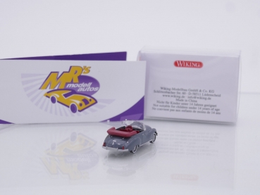 Preview: Wiking 0125 03 # DKW Cabriolet Baujahr 1958-1961 " eisengrau-rot " 1:87