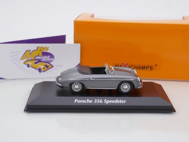 Preview: Maxichamps 940065530 # Porsche 356 Speedster Baujahr 1956 " graumetallic " 1:43