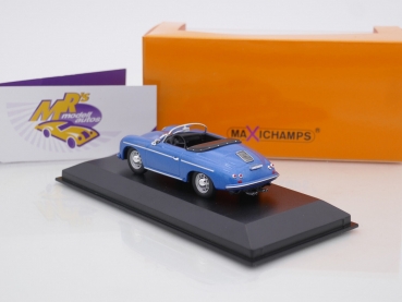 Preview: Maxichamps 940065531 # Porsche 356 Speedster Baujahr 1956 " blaumetallic " 1:43