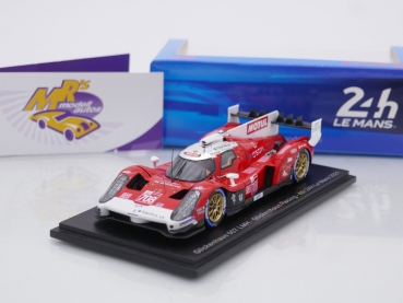 Spark S8233 # Glickenhaus 007 LMH Hypercar Nr.708 4th 24h Le Mans 2022 " Pipo Derani " 1:43