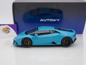 Preview: AUTOart 79211 # Lamborghini Huracan Evo Baujahr 2015 " Blu Glauco " 1:18