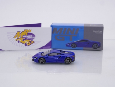 Preview: TSM MINI GT MGT00430-L # McLaren Artura LHD " dunkelblau (Volcano Blue) " 1:64