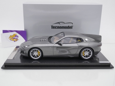 Preview: Tecnomodel TM18-270B # Aero3 by Touring Superleggera Baujahr 2021 " Silverstone Metallic Grey " 1:18 Nur 50 Stück !!