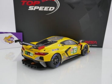 Preview: Top Speed TS0442 # Chevrolet Corvette C8.R Nr.63 24h Le Mans 2022 " Antonio Garcia - Jordan Taylor - Nicky Catsburg " 1:18