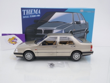 Preview: Laudoracing LM146A # Lancia Thema 2.0 I.E.Turbo Baujahr 1984 " platinometallic " 1:18