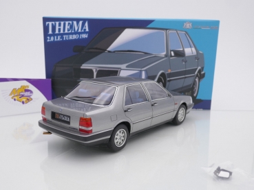 Preview: Laudoracing LM146D # Lancia Thema 2.0 I.E.Turbo Baujahr 1984 " grigiometallic " 1:18