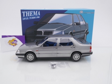 Preview: Laudoracing LM146D # Lancia Thema 2.0 I.E.Turbo Baujahr 1984 " grigiometallic " 1:18