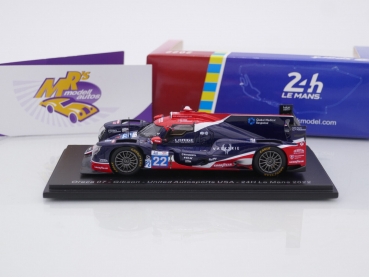 Preview: Spark S8622 # Oreca 07 - Gibson LMP2 Nr.22 24h Le Mans 2022 " United Autosports USA " 1:43