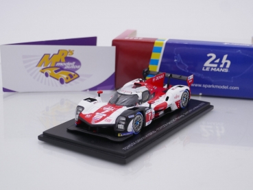 Spark S8611 # Toyota GR010 Hybrid Hypercar Nr.7 2nd 24h Le Mans 2022 " Toyota GAZOO Racing " 1:43