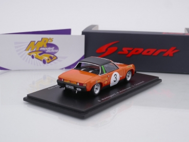 Preview: Spark S2865 # Porsche 914/6 Nr.3 2nd Marathon de la Route 1970 " Aake Andersson " 1:43