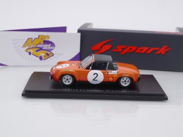 Preview: Spark S2866 # Porsche 914/6 Nr.2 3rd Marathon de la Route 1970 " Nicolas Koob " 1:43