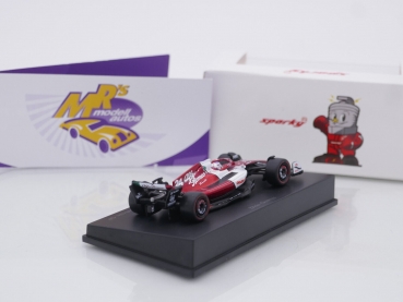 Preview: Sparky Y261 # Alfa Romeo Orlen C42 Nr.24 10th Bahrain GP 2022 " Guanyu Zhou " 1:64