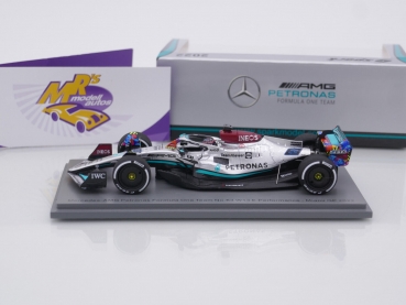 Preview: Spark S8537 # Mercedes-AMG W13 F1 Nr.63 5th Miami GP 2022 " George Russell " 1:43