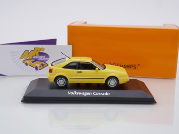 Preview: Maxichamps 940055602 # Volkswagen Corrado G60 Coupe Baujahr 1990 " gelb " 1:43