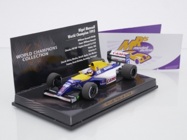 Minichamps 436926605 # Williams FW14B Nr.5 F1 World Champion 1992 " Nigel Mansell " 1:43