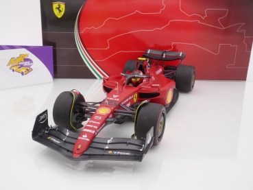 BBR 221855 # Ferrari F1-75 Nr.55 F1 2nd Bahrain GP 2022 " Carlos Sainz Jr. " 1:18