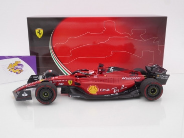 Preview: BBR 221816 # Ferrari F1-75 Nr.16 F1 Winner Bahrain GP 2022 " Charles Leclerc " 1:18