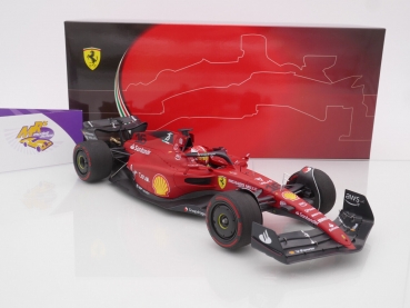 Preview: BBR 221816 # Ferrari F1-75 Nr.16 F1 Winner Bahrain GP 2022 " Charles Leclerc " 1:18