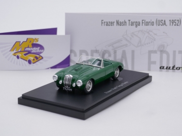 Autocult 05040 # Frazer Nash Targa Florio Baujahr 1952 " dunkelgrün " 1:43