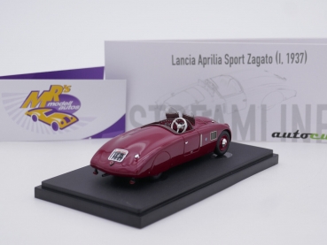 Preview: Autocult 04036 # Lancia Aprilia Sport Zagato Baujahr 1937 " dunkelrot " 1:43