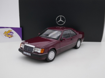 Norev B66040691 # Mercedes Benz 300 CE-24 Coupe (C124) Baujahr 1988-92 " weinrot " 1:18