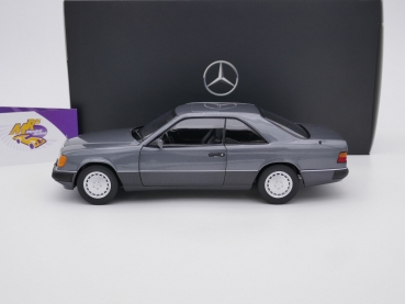 Preview: Norev B66040690 # Mercedes Benz 300 CE-24 Coupe (C124) Baujahr 1988-92 " grau " 1:18