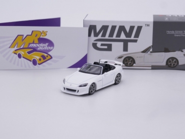 TSM MINI GT MGT00349-R # Honda S2000 (AP2) Type S Cabriolet " weiß " 1:64