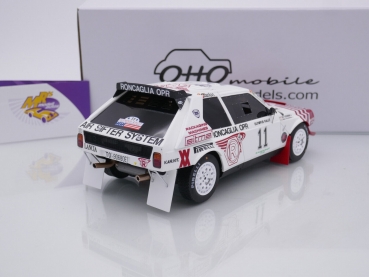 Preview: Ottomobile OT976 # Lancia Delta S4 Gruppe B Olympus Rallye 1986 " Alessandrini " 1:18