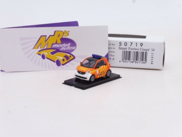 Busch 50719 # Smart Fortwo Coupe Einsatzfahrzeug " Feuerwehr Alsfeld " 1:87