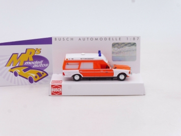 Preview: Busch 52212 # Mercedes Benz VF123 Miesen Rettungswagen " Feuerwehr Hannover " 1:87