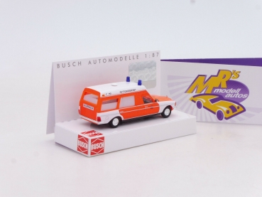 Preview: Busch 52212 # Mercedes Benz VF123 Miesen Rettungswagen " Feuerwehr Hannover " 1:87