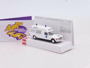 Busch 52213 # Mercedes Benz VF123 Miesen Einsatzfahrzeug " Ambulance " 1:87