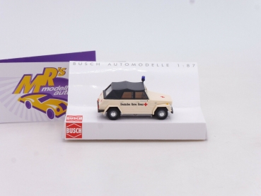 Preview: Busch 52718 # VW 181 Kurierwagen geschlossen Baujahr 1970 " DRK Duisburg " 1:87