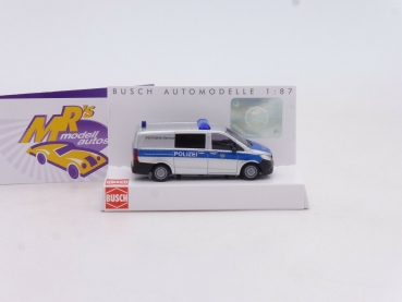 Preview: Busch 51188 #  Mercedes Benz Vito " Polizei Berlin - Fernmelde Service " 1:87