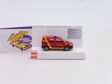 Preview: Busch 50665 # Mercedes Benz Citan Kombi " City Airport Mannheim " 1:87