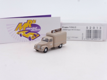 Busch 52013 # Framo V901/2 Kofferwagen " Milchwagen Zwickau " 1:87