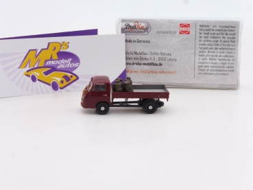 Preview: Busch 94204 # Goliath Express 1100 Pritschenwagen Baujahr 1957 " rot " 1:87