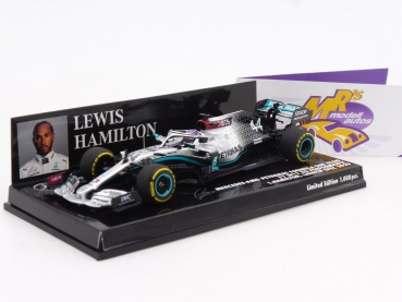 Minichamps 410200044 # Mercedes AMG W11 No.44 Launch Spec 2020 " Lewis Hamilton " 1:43