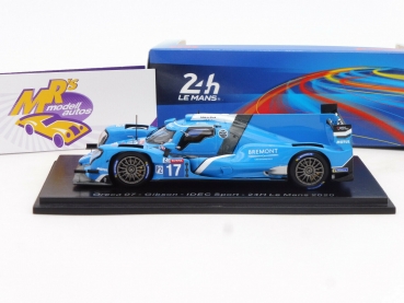 Preview: Spark S7961 # Oreca 07 Gibson No.17 24hrs. Le Mans 2020 " IDEC Sport " 1:43