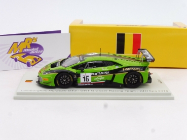 Preview: Spark SB285 # Lamborghini Huracan GT3 No.16 24h Spa 2016 " Grasser Racing " 1:43